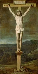 Der lebende Christus am Kreuz auf Golgatha, 1631